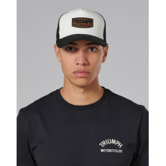 CASQUETTE TRIUMPH  DUDE CAP BLACK/WHITE - MCAS22304