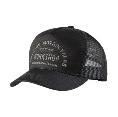 CASQUETTE TRIUMPH WORKSHOP CAP BLACK/BLACK -  MCAS2351