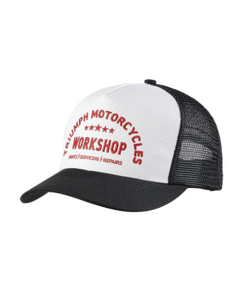 CASQUETTE TRIUMPH  WORKSHOP CAP BONE/BLACK - MCAS2352