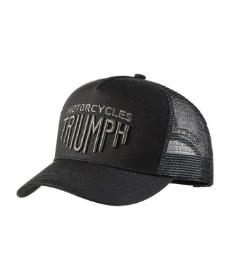 CASQUETTE TRIUMPH ELLIS CAP BLACK/BLACK - MCAS2355