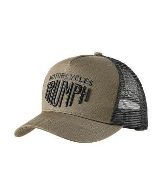 CASQUETTE TRIUMPH ELLIS CAP KHAKI/BLACK - MCAS2356