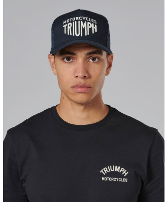 CASQUETTE TRIUMPH ELLIS CAP - NAVY/BONE - MCAS24303