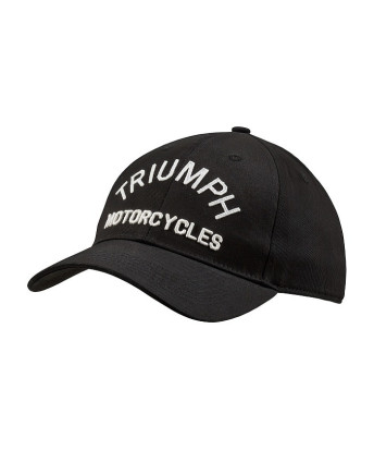 CASQUETTE TRIUMPH  SHOW CAP BLACK/BONE - MCAS25204