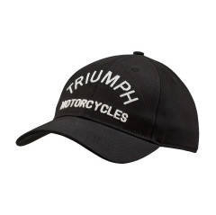 CASQUETTE TRIUMPH  SHOW CAP BLACK/BONE - MCAS25204