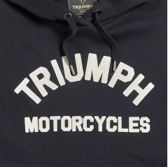 SWEAT TRIUMPH CARRICK BLACK HOODY - MSWS2340