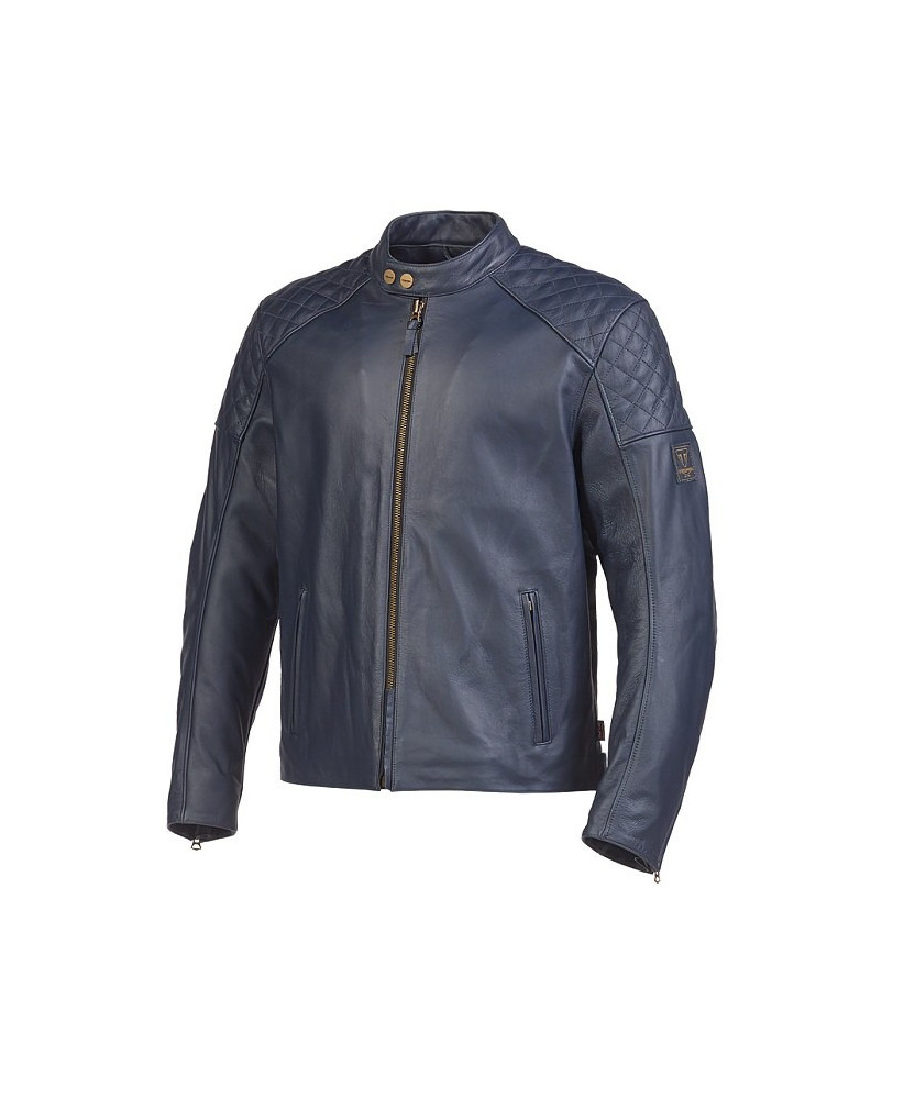 BLOUSON TRIUMPH BRADDAN BLUE JACKET - MLES2335