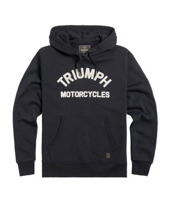 SWEAT TRIUMPH CARRICK BLACK HOODY - MSWS2340