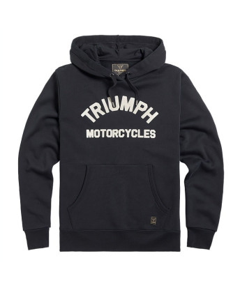 SWEAT TRIUMPH CARRICK BLACK HOODY - MSWS2340