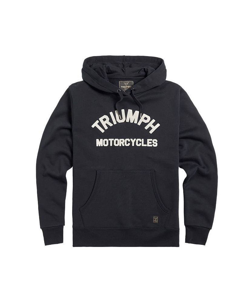 SWEAT TRIUMPH CARRICK BLACK HOODY - MSWS2340