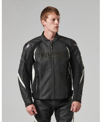 BLOUSON TRIUMPH ROADSTER LEATHER JACKET - MLES2336