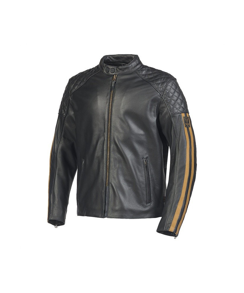 BLOUSON TRIUMPHBRADDAN SPORT BLK/GLD - MLES2338