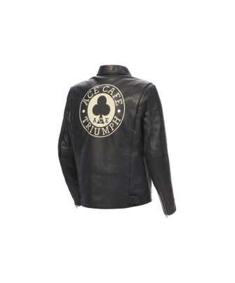 BLOUSON TRIUMPH ACE LEATHER JACKET - MLES23800
