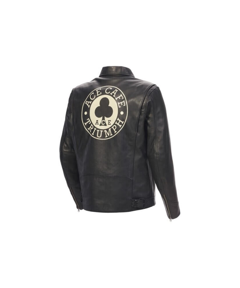 BLOUSON TRIUMPH ACE LEATHER JACKET - MLES23800
