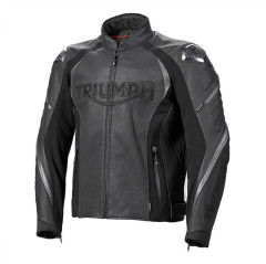 BLOUSON TRIUMPH TRIPLE PERF LEATHER JACKET - MLES2200