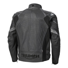 BLOUSON TRIUMPH TRIPLE PERF LEATHER JACKET - MLES2200