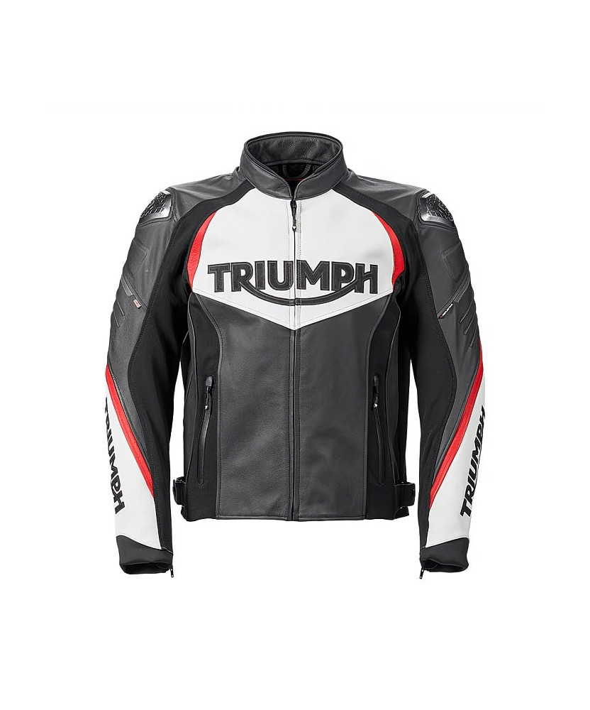 BLOUSON TRIUMPH TRIPLE SPORT LTHR JACKET - MLES2202