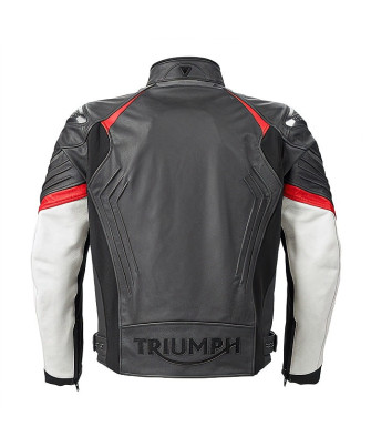 BLOUSON TRIUMPH TRIPLE SPORT LTHR JACKET - MLES2202