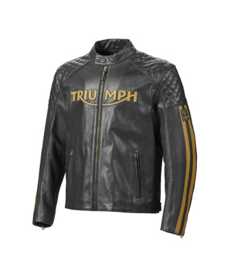 BLOUSON TRIUMPH BRADDAN AIR RACE LTHR JKT - MLES22106