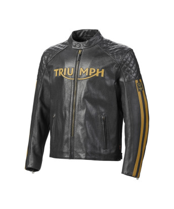 BLOUSON TRIUMPH BRADDAN AIR RACE LTHR JKT - MLES22106