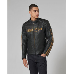 BLOUSON TRIUMPH BRADDAN AIR RACE LTHR JKT - MLES22106