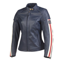 BLOUSON TRIUMPH LDS BRADDAN BLUE AIR - MLES2333