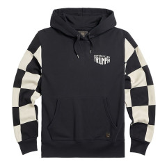 SWEAT TRIUMPH HAYTHAM BLACK/BONE HOODY - MSWS2332