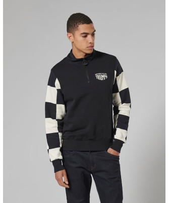 SWEAT TRIUMPH PREWITT BLK/BNE SWEAT - MSWS2330
