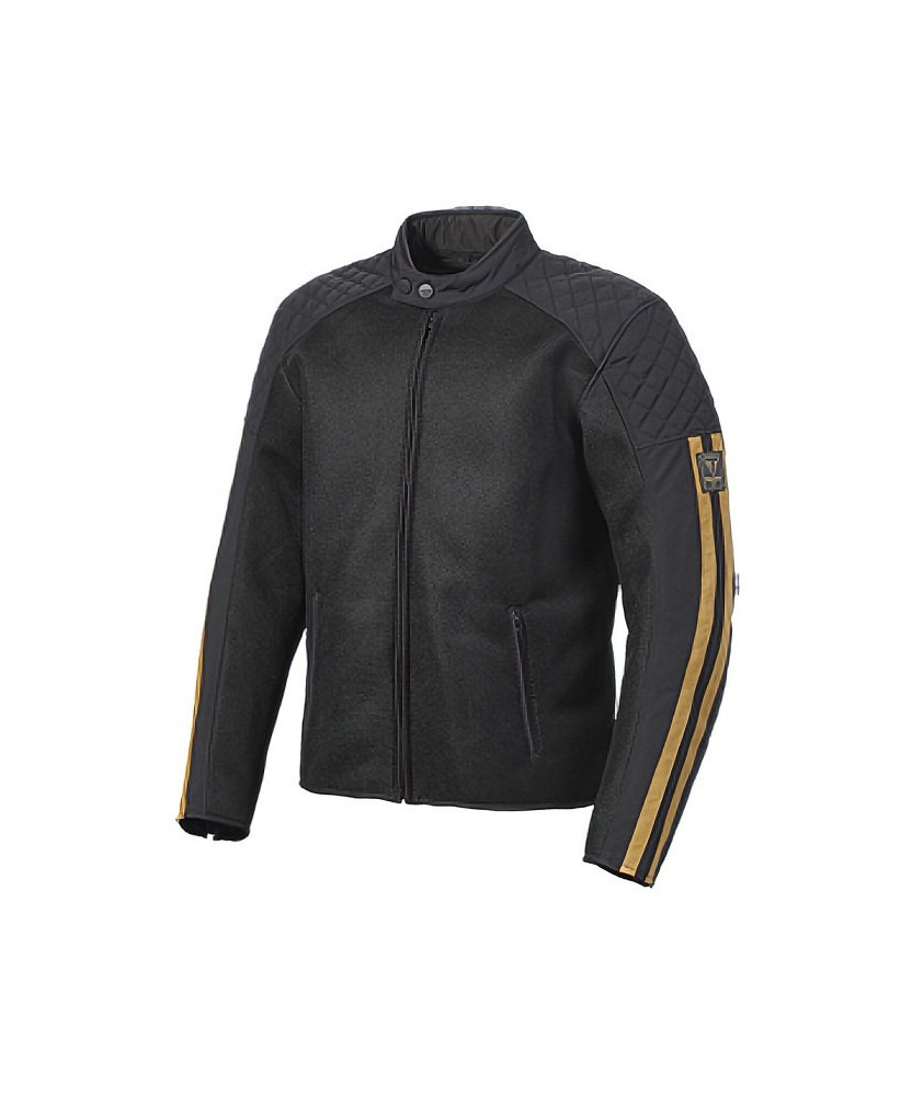 BLOUSON TRIUMPH BRADDAN RETRO MESH GLD - MTES25302