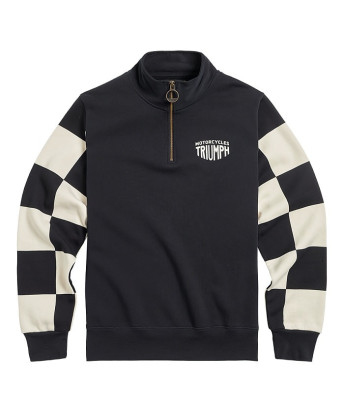 SWEAT TRIUMPH PREWITT BLK/BNE SWEAT - MSWS2330