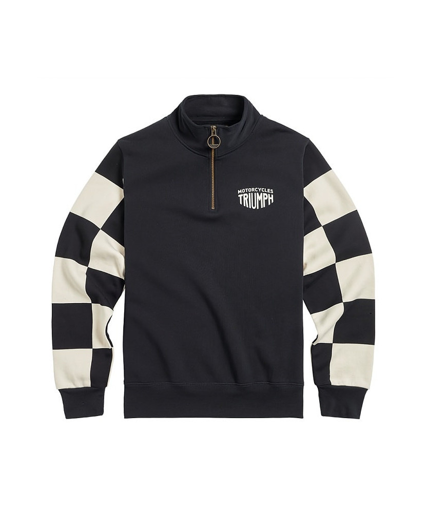 SWEAT TRIUMPH PREWITT BLK/BNE SWEAT - MSWS2330