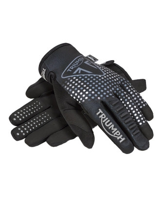 GANTS TRIUMPH ROLLER MX GLOVE BLACK -  MGVS25507