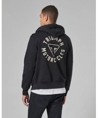 SWEAT TRIUMPH DIGBY BLACK HOODY - MSWS21015