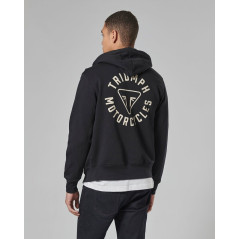 SWEAT TRIUMPH DIGBY BLACK HOODY - MSWS21015