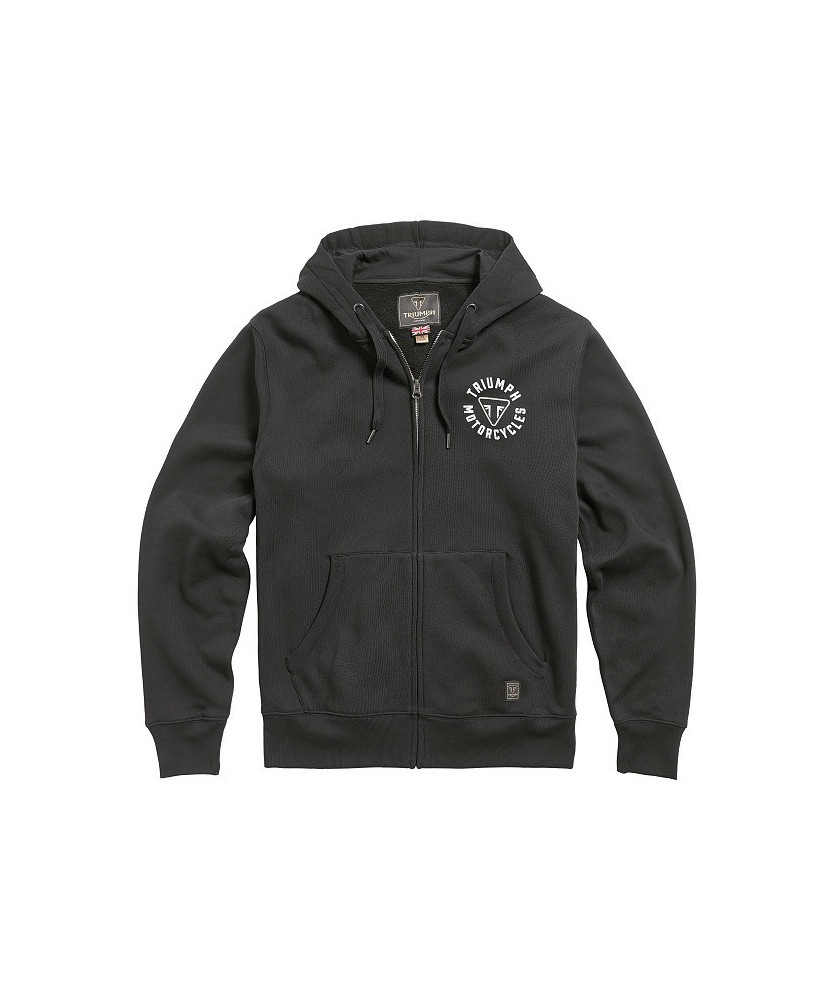 SWEAT TRIUMPH DIGBY BLACK HOODY - MSWS21015
