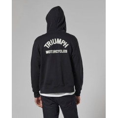 SWEAT TRIUMPH DOLAN BLACK FULL ZIP - MSWS2342
