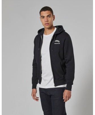 SWEAT TRIUMPH DOLAN BLACK FULL ZIP - MSWS2342