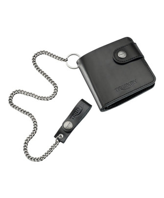 ACCESSOIRE TRIUMPH LEATHER BIKER WALLET-SMS - MACA25002
