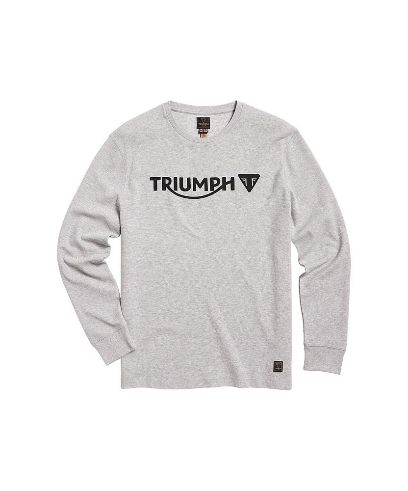 T-SHIRT TRIUMPH  BETTMANN WAFFLE GREY MARL - MTLS22100