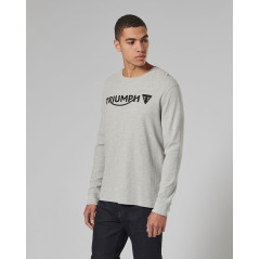 T-SHIRT TRIUMPH  BETTMANN WAFFLE GREY MARL - MTLS22100