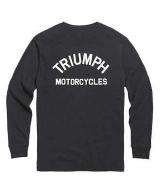 T-SHIRT TRIUMPH  DEAN BLACK TOP - MTLS21012