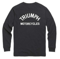 T-SHIRT TRIUMPH  DEAN BLACK TOP - MTLS21012