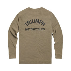 T-SHIRT TRIUMPH  DEAN KHAKI TOP - MTLS21013