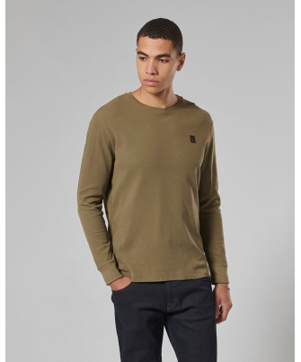 T-SHIRT TRIUMPH  DEAN KHAKI TOP - MTLS21013