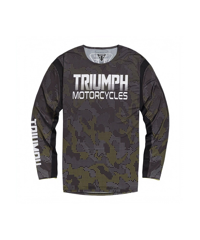 T-SHIRT TRIUMPH DOT CAMO ADV TOP - MTLS25133