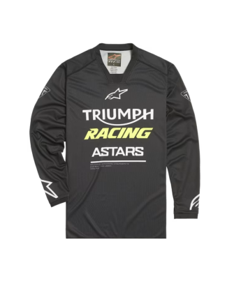 T-SHIRT TRIUMPH  RACER GRAPHITE MX JERSEY - MTLS22905