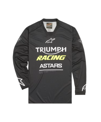 T-SHIRT TRIUMPH  RACER GRAPHITE MX JERSEY - MTLS22905