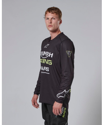 T-SHIRT TRIUMPH  RACER GRAPHITE MX JERSEY - MTLS22905