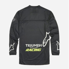 T-SHIRT TRIUMPH  RACER GRAPHITE MX JERSEY - MTLS22905