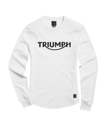 T-SHIRT TRIUMPH STOLL LDS SLV WAFFLE BONE - MTLS22102
