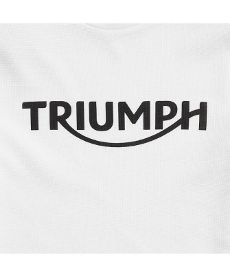 T-SHIRT TRIUMPH STOLL LDS SLV WAFFLE BONE - MTLS22102